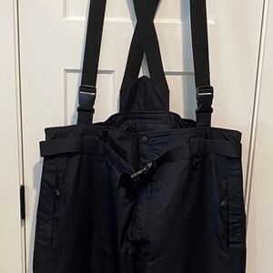 Cabela's Men's Snow Ski Pants Overalls Gore Tex Insulated 2XL Black